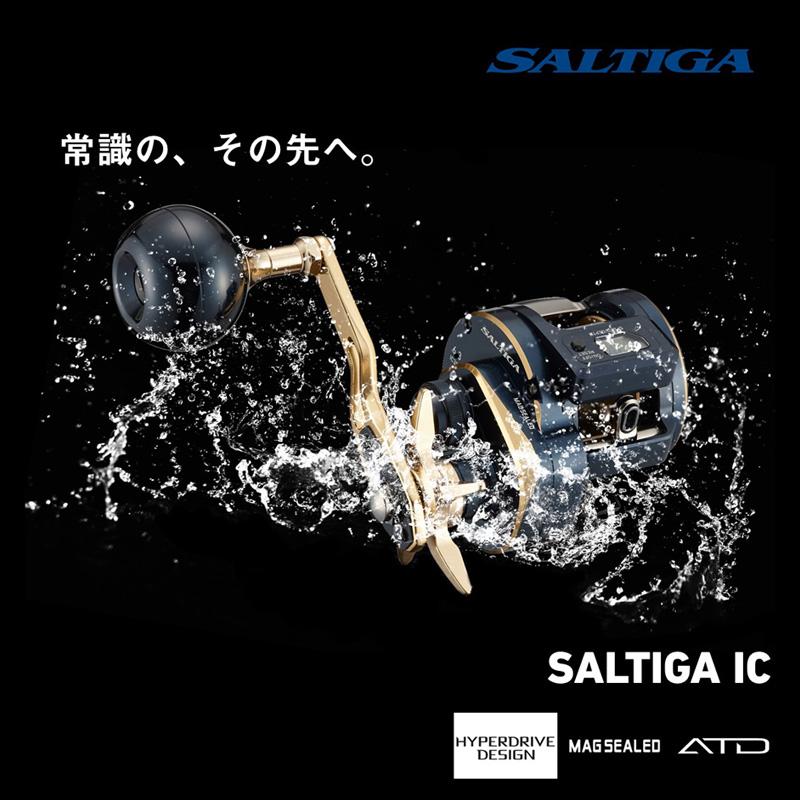 DAIWA（ダイワ） ベイトリール SALTIGA(ソルティガ) IC 300L-DH 左巻き
