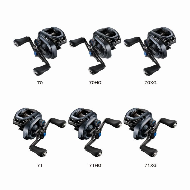 シマノ（SHIMANO） ベイトリール 24 SLX 70HG 右巻き 70HG