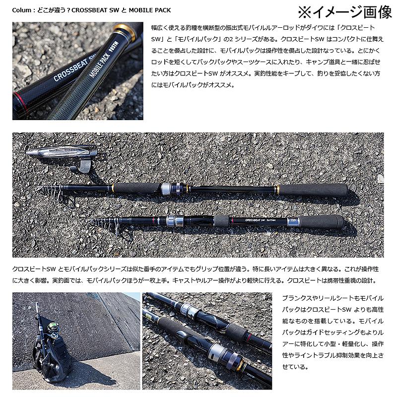 DAIWA（ダイワ） シーバスロッド MOBILE PACK(モバイルパック) 665TMB