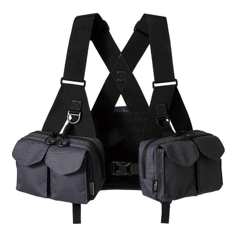 フィッシングベスト リバレイRBB SC ライトゲームベスト チャコール