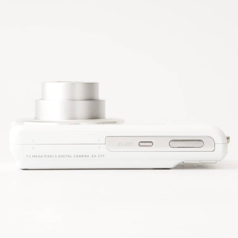 CASIO（カシオ） Casio EXILIM EX-Z77 ホワイト : ナチュラル・カメラ