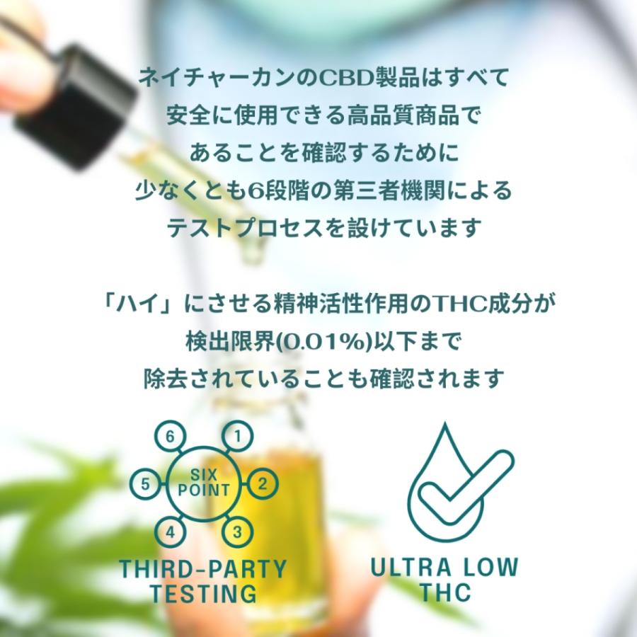 10%CBDオイル 1000mg CBD THCフリー Naturecanネイチャーカン