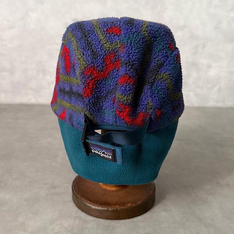 90's PATAGONIA Duckbill Fleece Cap Size:M Made in USA 90年代