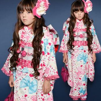 七五三 着物 7歳 フルセット レンタル 女の子 mezzo piano(メゾピアノ