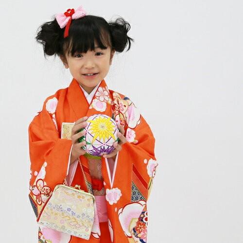 七五三 着物 7歳 レンタルフルセット 四つ身着物23点セットレンタル
