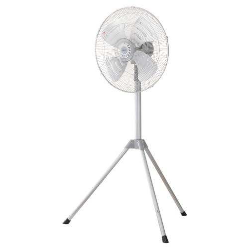 広電(KODEN) 工業扇 工場扇 業務用扇風機 三脚型 45cm アルミ羽根 首