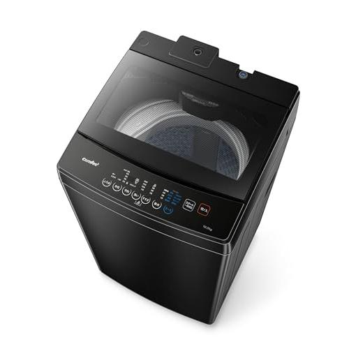 COMFEE'洗濯機 10kg ファミリー 3-4人用 全自動洗濯機 ステンレス槽 風