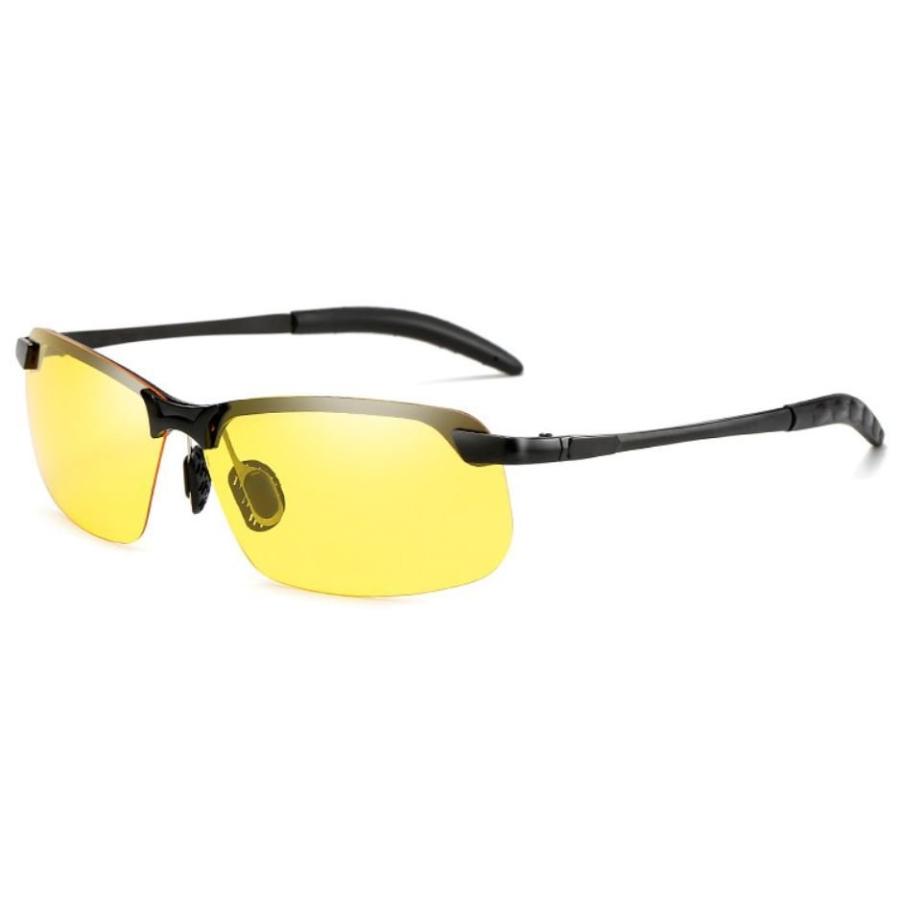 トライノ偏光サングラス 釣り UVカット サイトイエロー メンズ 偏光