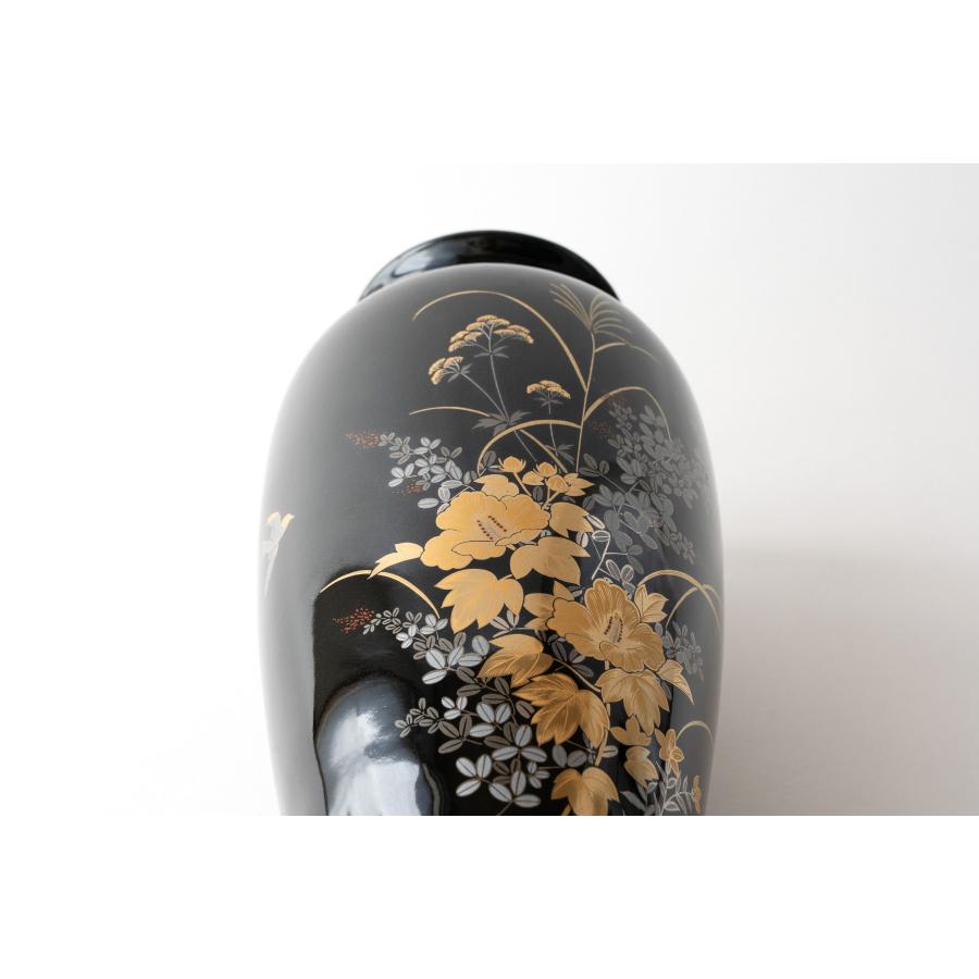 薩摩花瓶 金芙蓉 10号 陶器 おしゃれ 32センチ 1尺 モダン 花器 客間