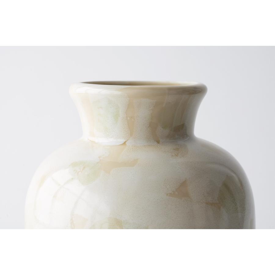 夏目花瓶 大理石調 選べる3色 7号 陶器 おしゃれ 22センチ モダン 花器