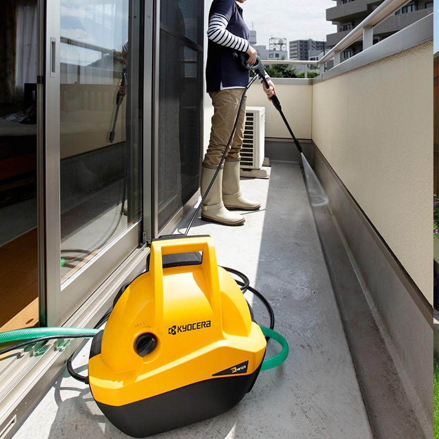 リョービ（RYOBI） 京セラ KYOCERA 高圧洗浄機 黄色 AJP-1310 旧