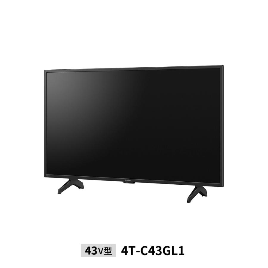 SHARP（シャープ） 4K 液晶テレビ 4T-C43GL1 43v型 AQUOS : ならのき
