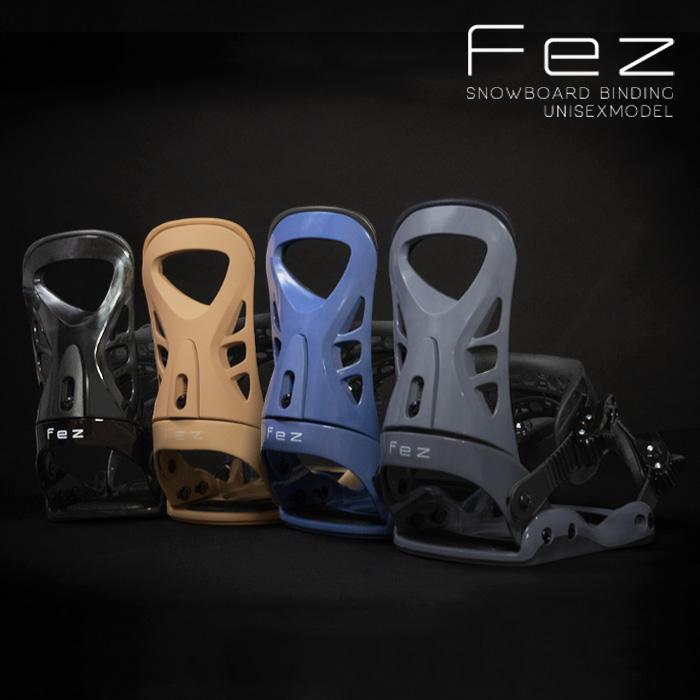 2024年ニューモデル ビンディング スノーボード FEZ BINDING All Black