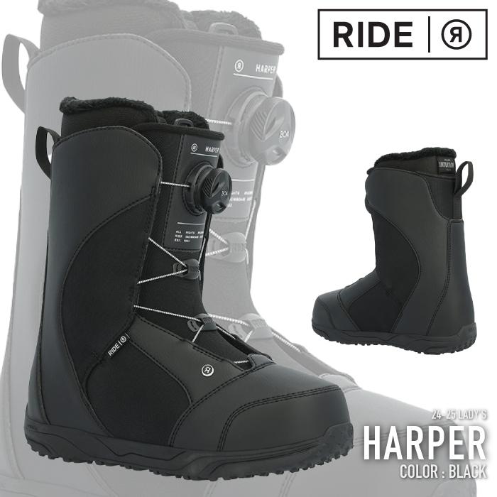 RIDE（ライド） スノーボード ブーツ RIDE HARPER Black ハーパー