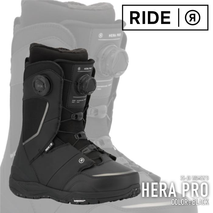 RIDE（ライド） 日本正規品 スノーボード ブーツ RIDE HERA PRO Black