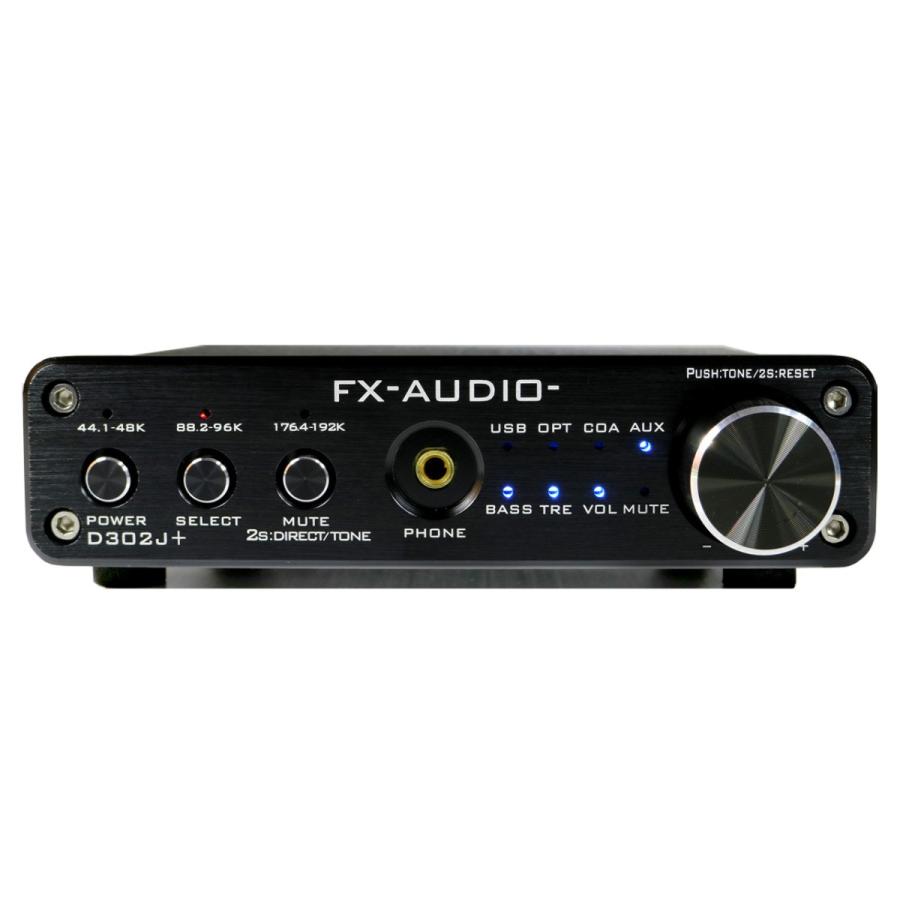 FX AUDIO FX-AUDIO- D302J+[ブラック] ハイレゾ対応デジタルアナログ4