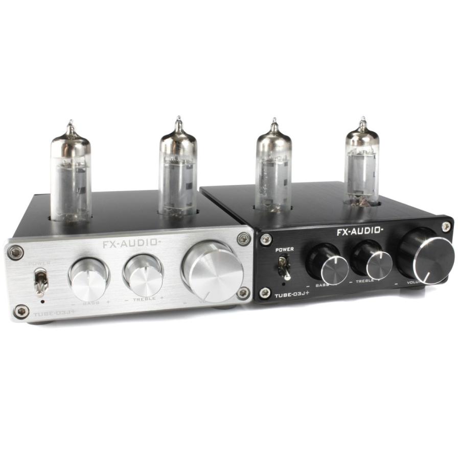 FX AUDIO FX-AUDIO- TUBE-03J+ [ブラック]トーンコントロール機能搭載