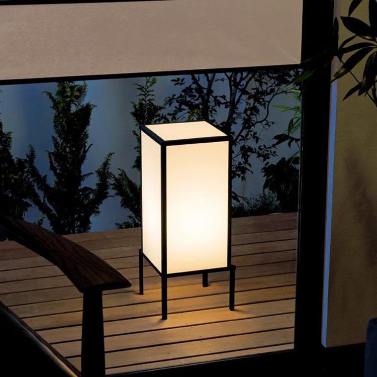 照明 屋外 コンセント 工事不要 ガーデンライト LED おしゃれ 和風