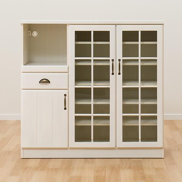 ニトリ（NITORI） レンジボード(ミランダ2 120 WW) キッチンボード