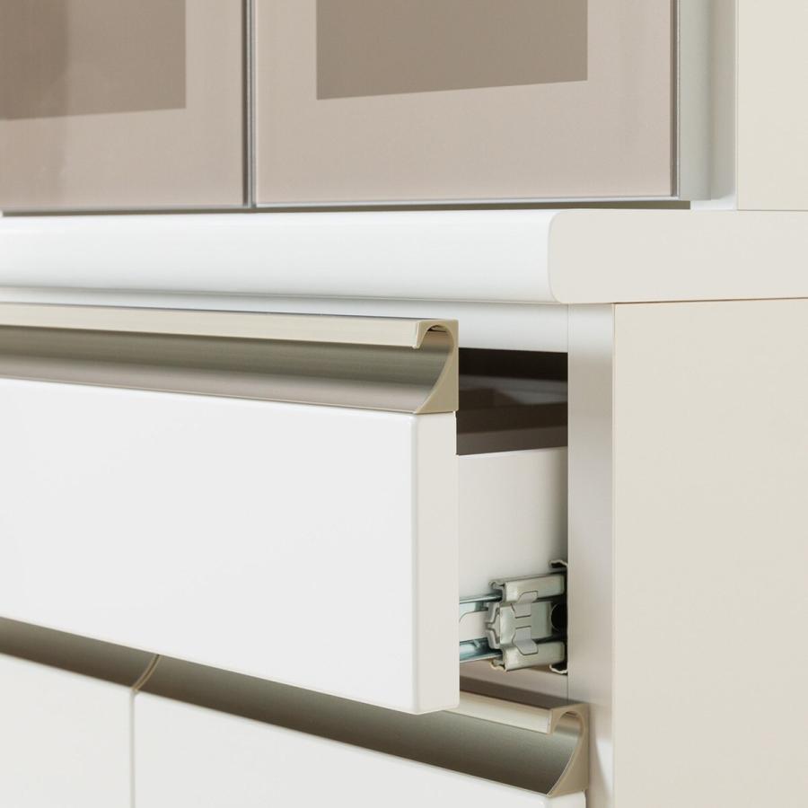 ニトリ（NITORI） 幅60cm 食器棚(ラピス 60 ホワイト) キッチンボード