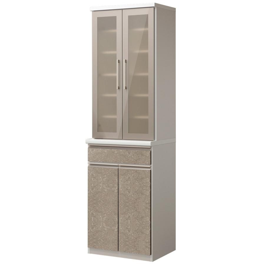 ニトリ（NITORI） 幅60cm 食器棚(ラピス 60 タンゴ) キッチンボード