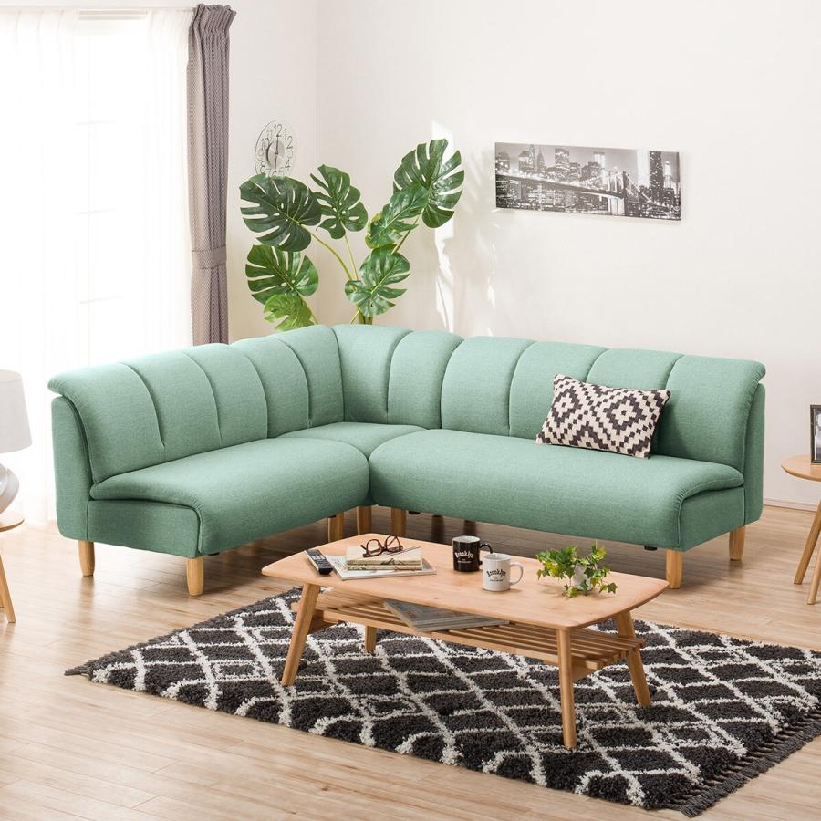 ニトリ（NITORI） ソファー ソファ コーナーソファ3点セット