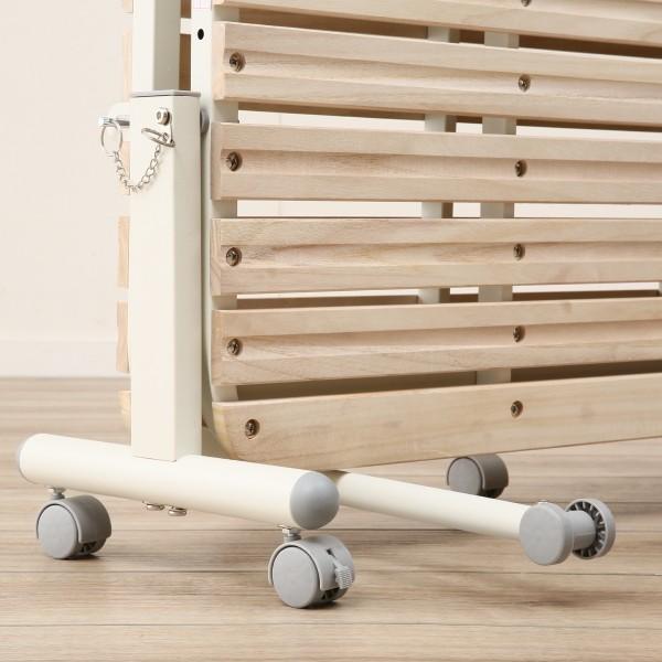 ベッド 折りたたみベッドハイタイプ(NA)シングルより少しコンパクト