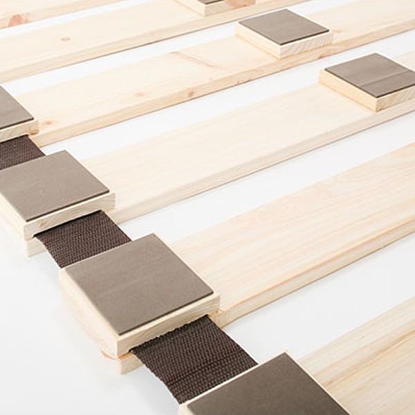 ニトリ（NITORI） ベッド シングル 丸めてしまえる檜すのこベッド