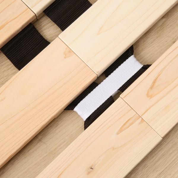 ニトリ（NITORI） ベッド セミダブル 丸めてしまえる檜すのこベッド