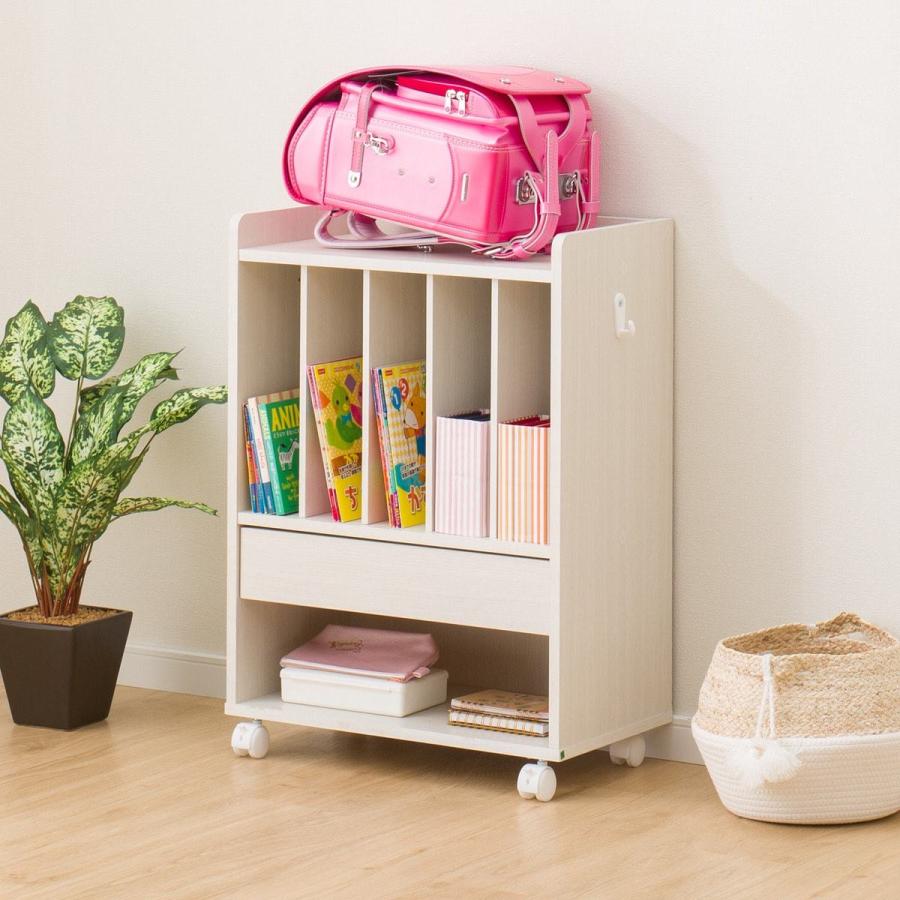 ニトリ（NITORI） ランドセルラック キッズ収納 (グロウEG WW