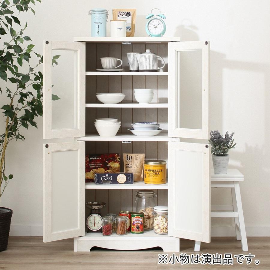 ニトリ（NITORI） 幅60cm キャビネット(リズバレーSLM1260B) 食器棚