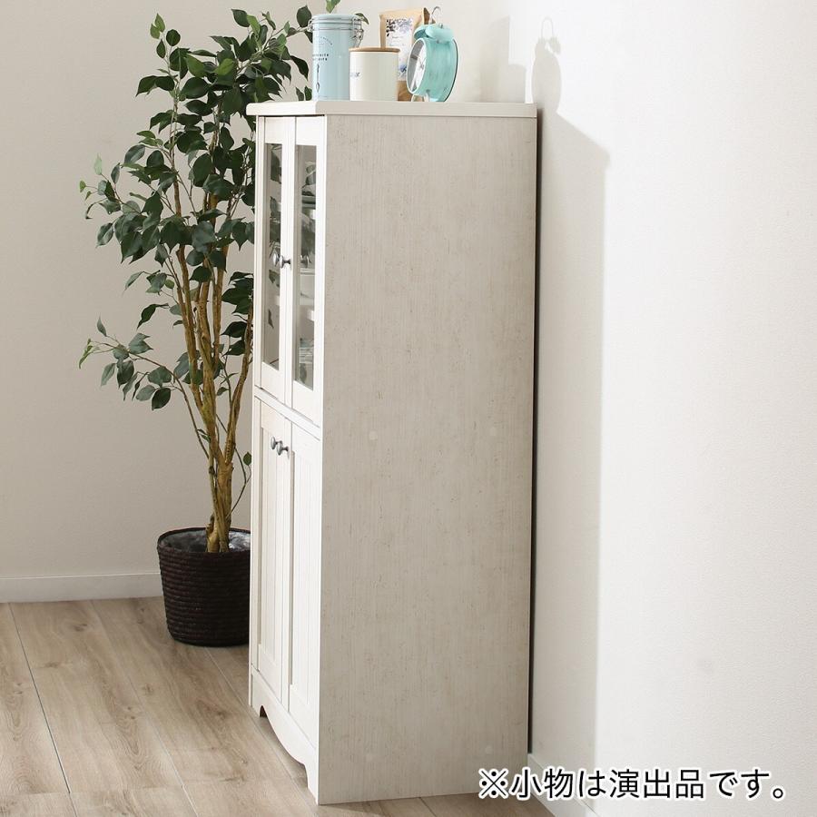 ニトリ（NITORI） 幅60cm キャビネット(リズバレーSLM1260B) 食器棚