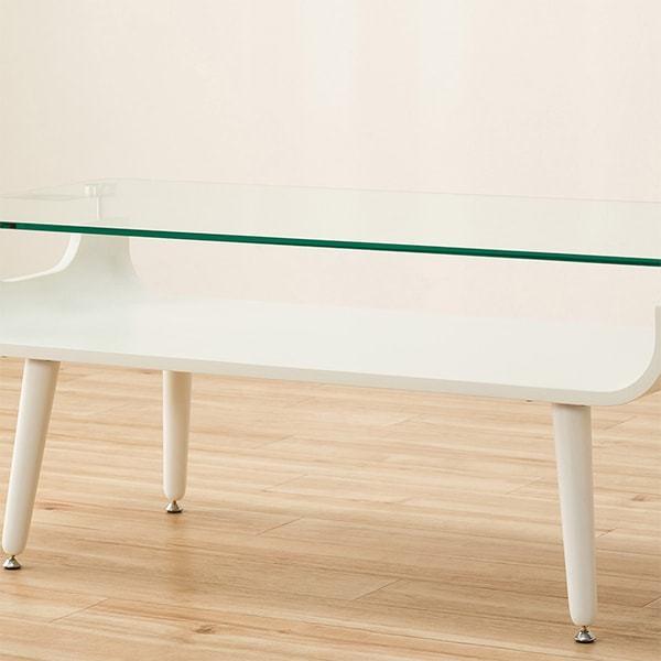 ニトリ（NITORI） 幅96cm センターテーブル(ノルディック2 9645 WH