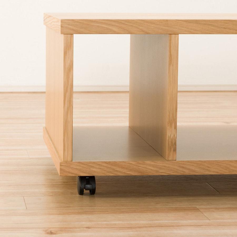 ニトリ（NITORI） 幅120cm センターテーブル(コネクト120 LBR