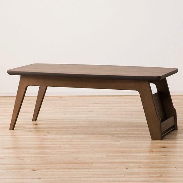 ニトリ（NITORI） 幅105cm マガジンラックつきセンターテーブル