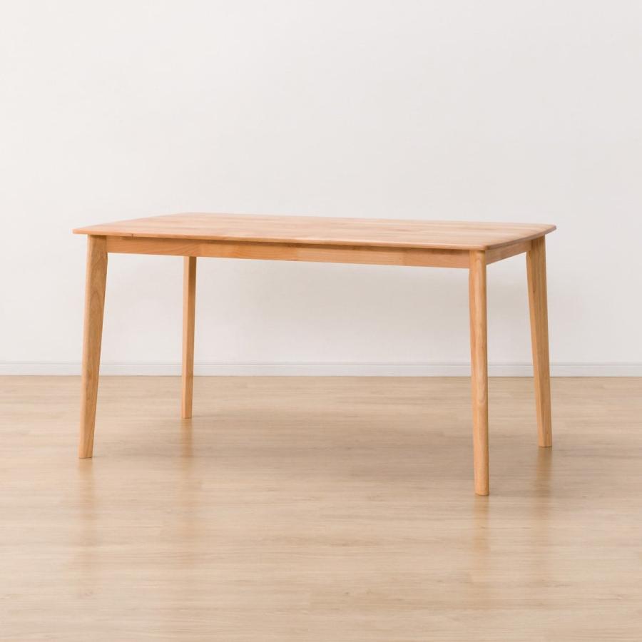 ニトリ（NITORI） 幅135 ダイニングテーブル(アルナスDF 135 LBR) 4人