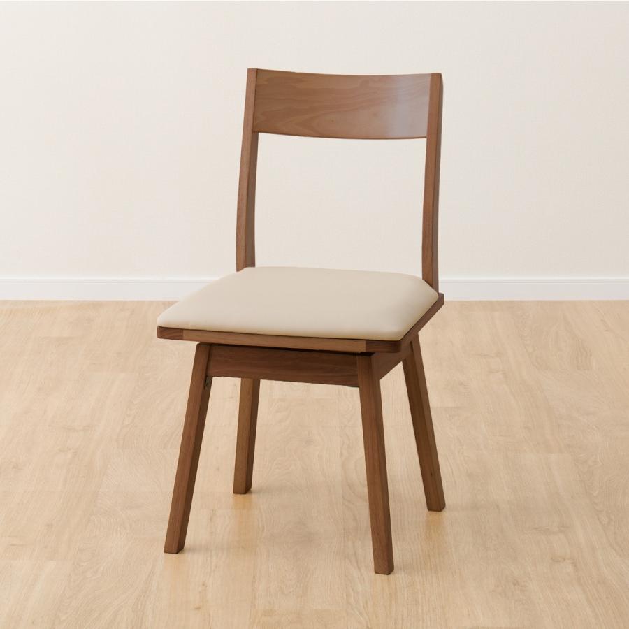 ニトリ（NITORI） ダイニングチェア(回転式 SI01A G MBR) 食卓椅子