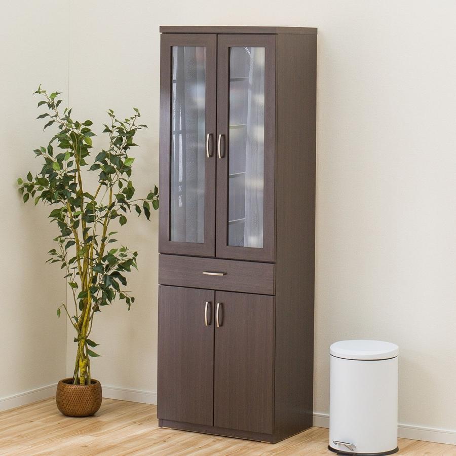 ニトリ（NITORI） 幅60cm 食器棚(コパン T 60DB DBR) ニトリ期間限定