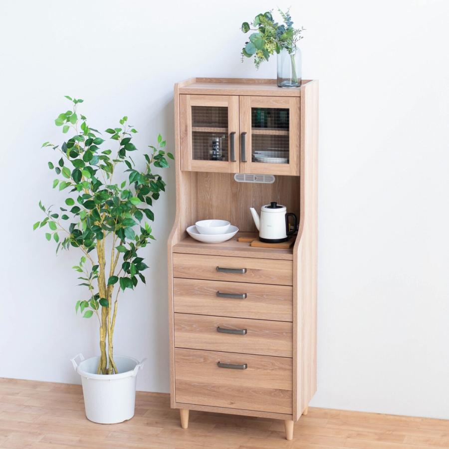 ニトリ（NITORI） ハイキャビネットチェストボード(YS01K 60LBR