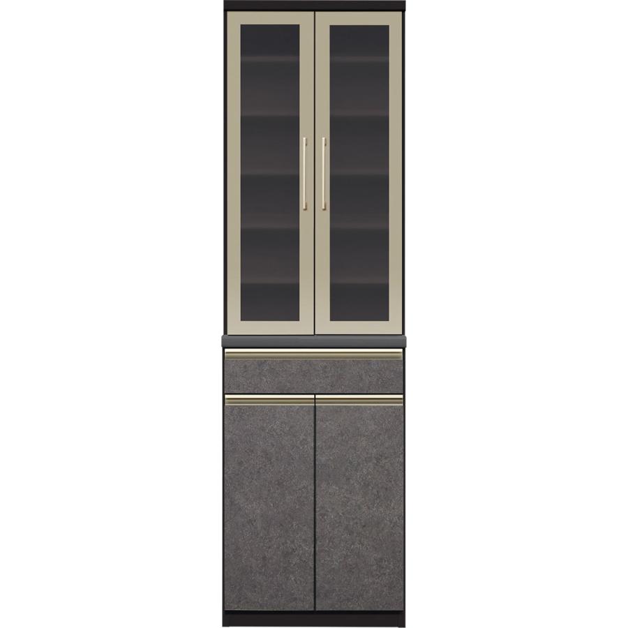 ニトリ（NITORI） 幅60cm 食器棚(ラピス2 60 クローチェ) キッチン