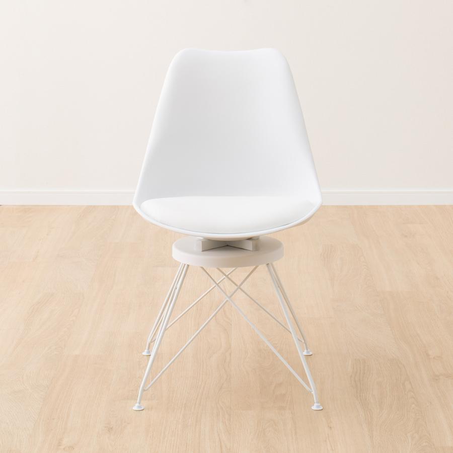 ニトリ（NITORI） オフィスチェア(OC102 回転 WH/IV) ワークチェア