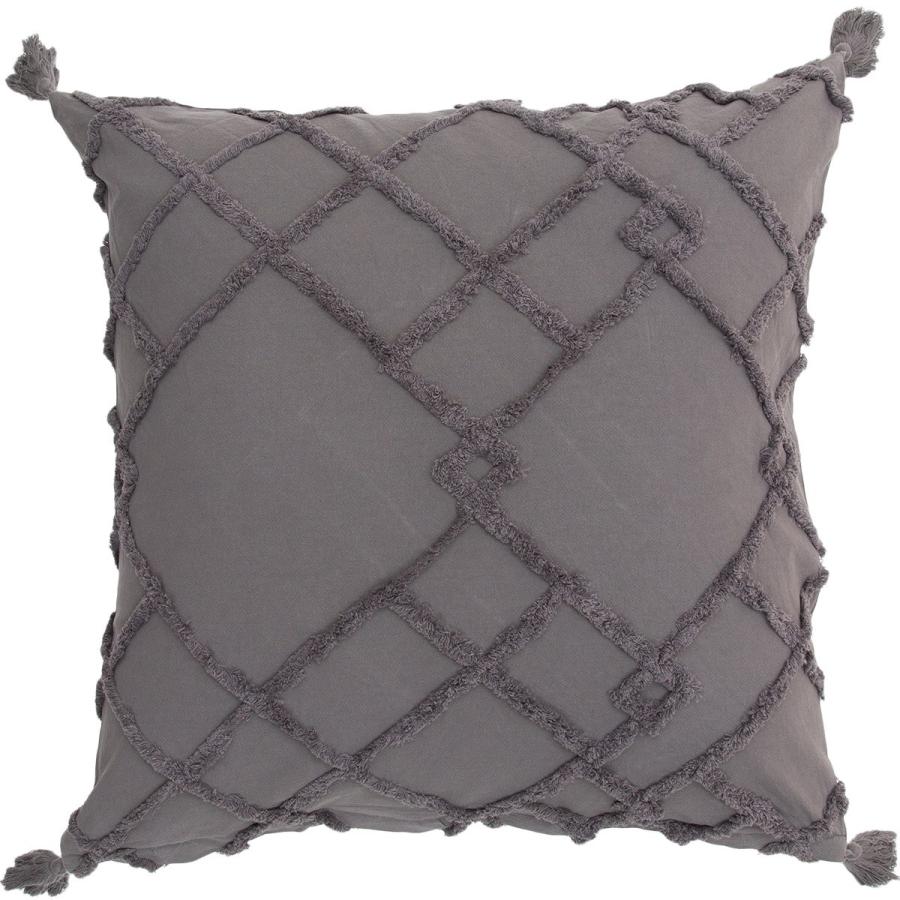 ニトリ（NITORI） ジャンボクッションカバー(ヨナDGY 65×65cm) 綿100