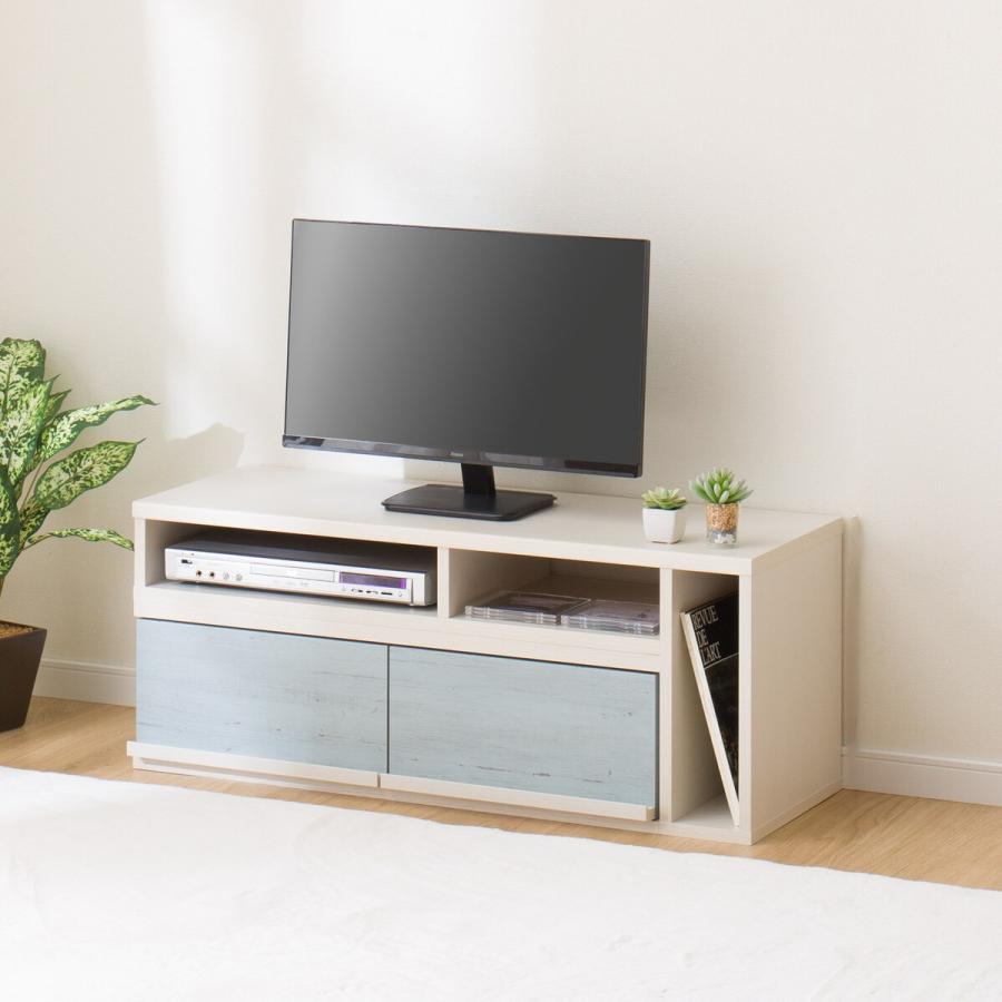 ニトリ（NITORI） ローボード(マリーナ 4010TV WW&BL)テレビ台 TV台 TV