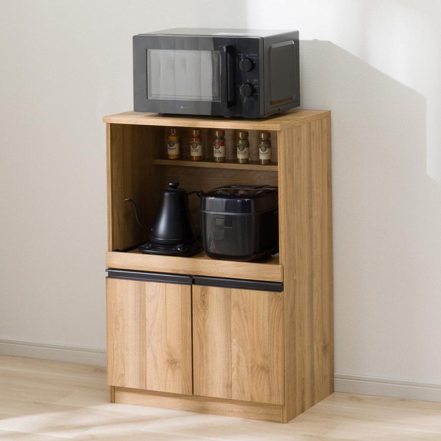 ニトリ（NITORI） レンジ台(フォルムS RE9060 LBR) ニトリ期間限定：4