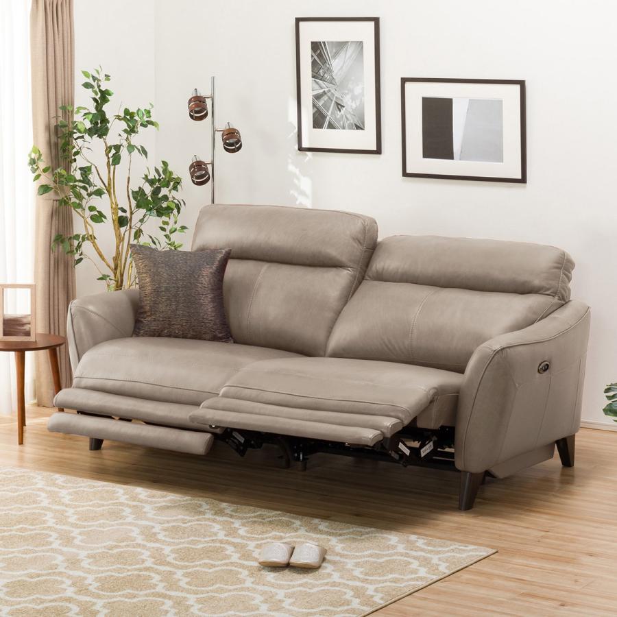 ニトリ（NITORI） ソファー ソファ 3人掛け 両電動リクライニング