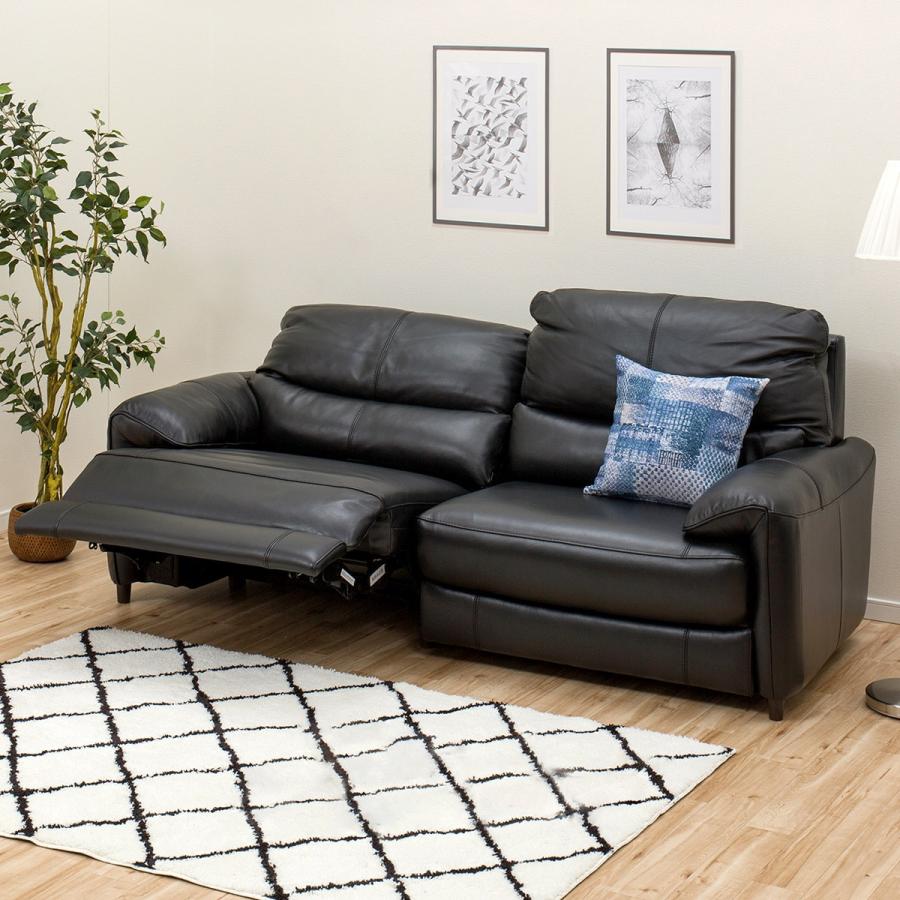 ニトリ（NITORI） ソファー ソファ 3人掛け 電動リクライニングソファ