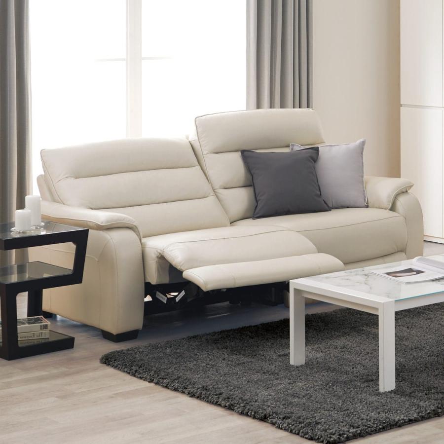 ニトリ（NITORI） ソファー ソファ 3人掛け 電動リクライニングソファ