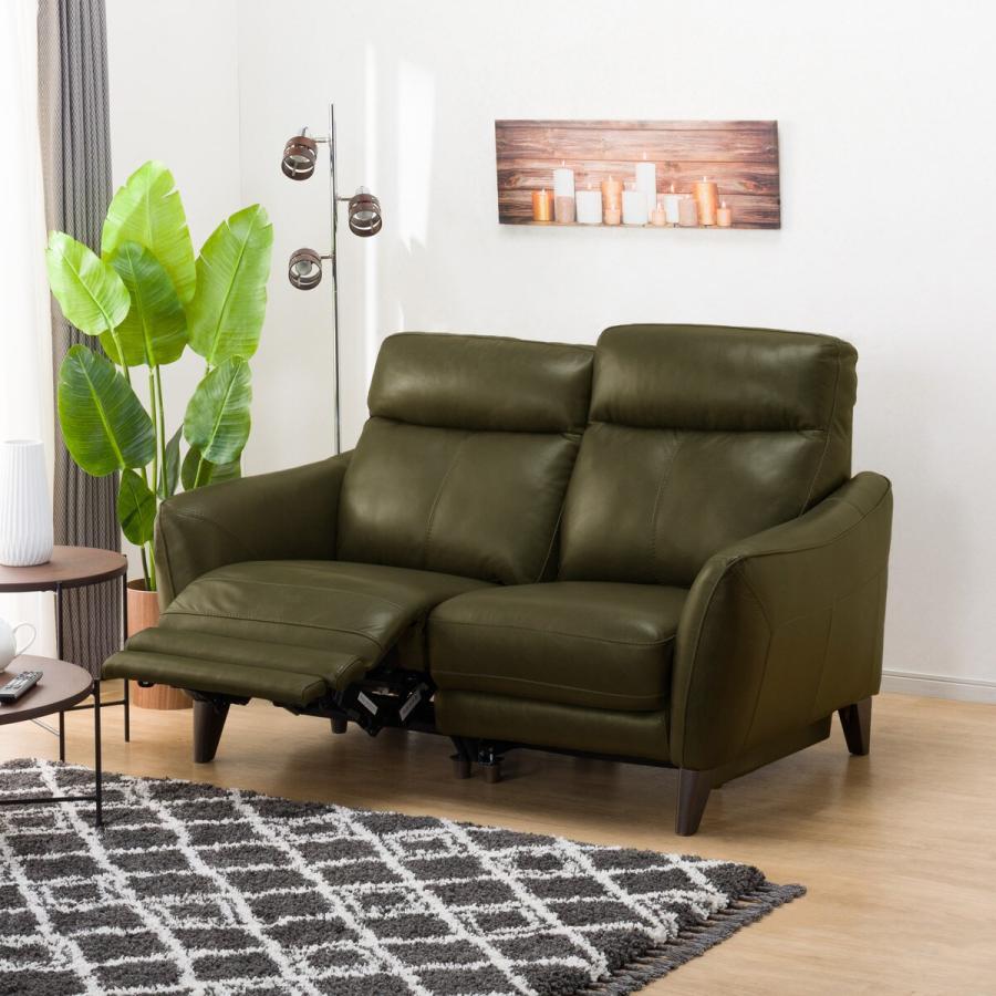 ニトリ（NITORI） ソファー ソファ 2人掛け 右電動リクライニング