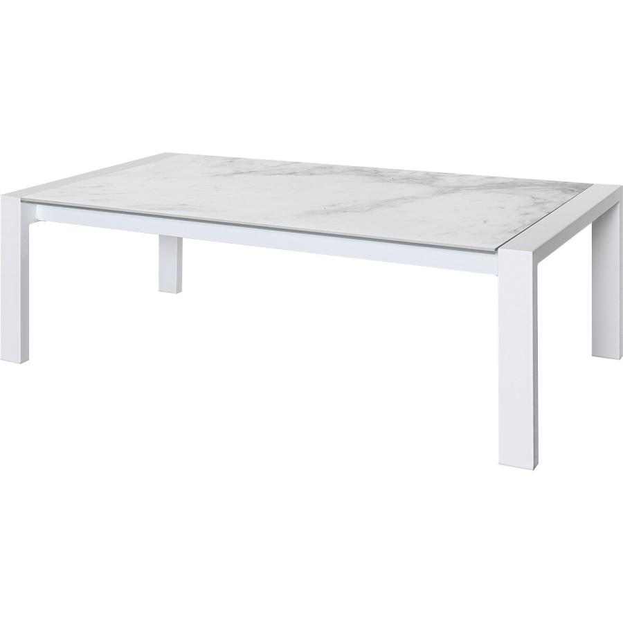 ニトリ（NITORI） センターテーブル(ES01 セラミック120 WH) : ニトリ