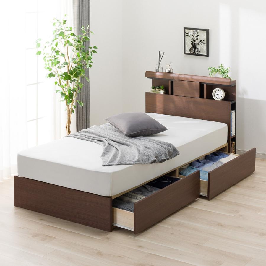 ニトリ（NITORI） シングルベッドフレーム(MBR WP301引付き) : ニトリ